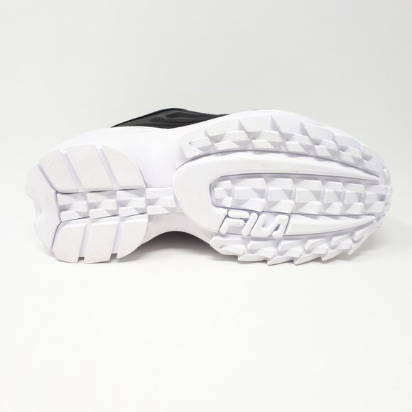 NEW Fila Disruptor 2 Wedge Platform Shoe Sneaker Chunky Retro Black Womens Sizes - Picture 3 of 13